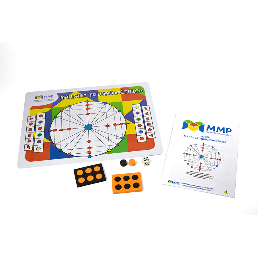 Kit Laboratorio De Matematica Ensino Medio Educativo 7 Jogos