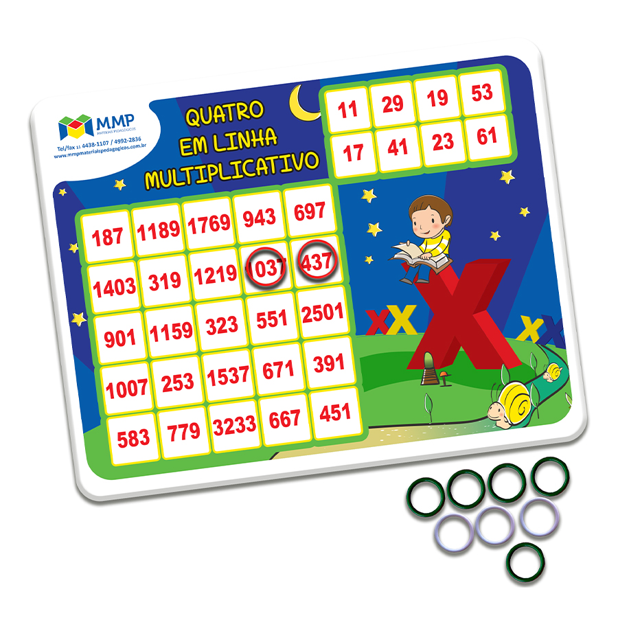 Jogo 4 Em Linha Educativo Tabuleiro Matemática Junte 4 Cores - Paki Toys -  Jogos de Tabuleiro - Magazine Luiza