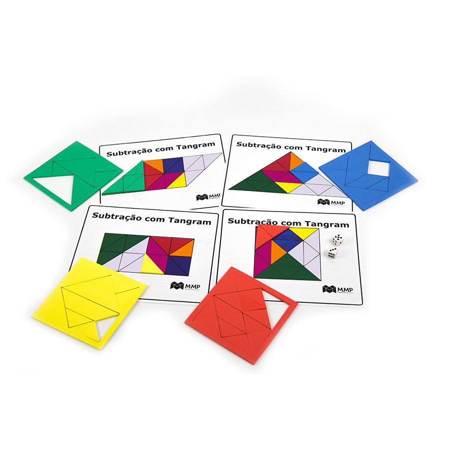 Puzzles Tangram - +/- Matemática online +/