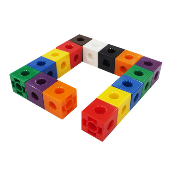 A067-A - Cubos de encaixe (Linked Cubes) 8