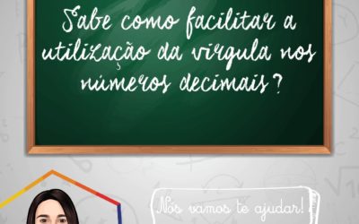 Como Trabalhar a Vírgula com o Nosso Ábaco?