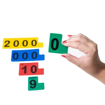 Material Pedagógico para Matemática - Fichas Sobrepostas