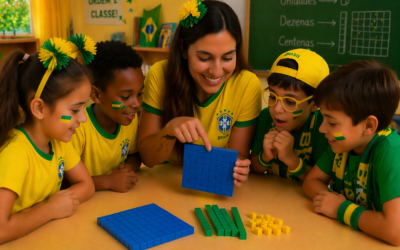 Você consegue explicar o relógio de uma partida de futebol?
